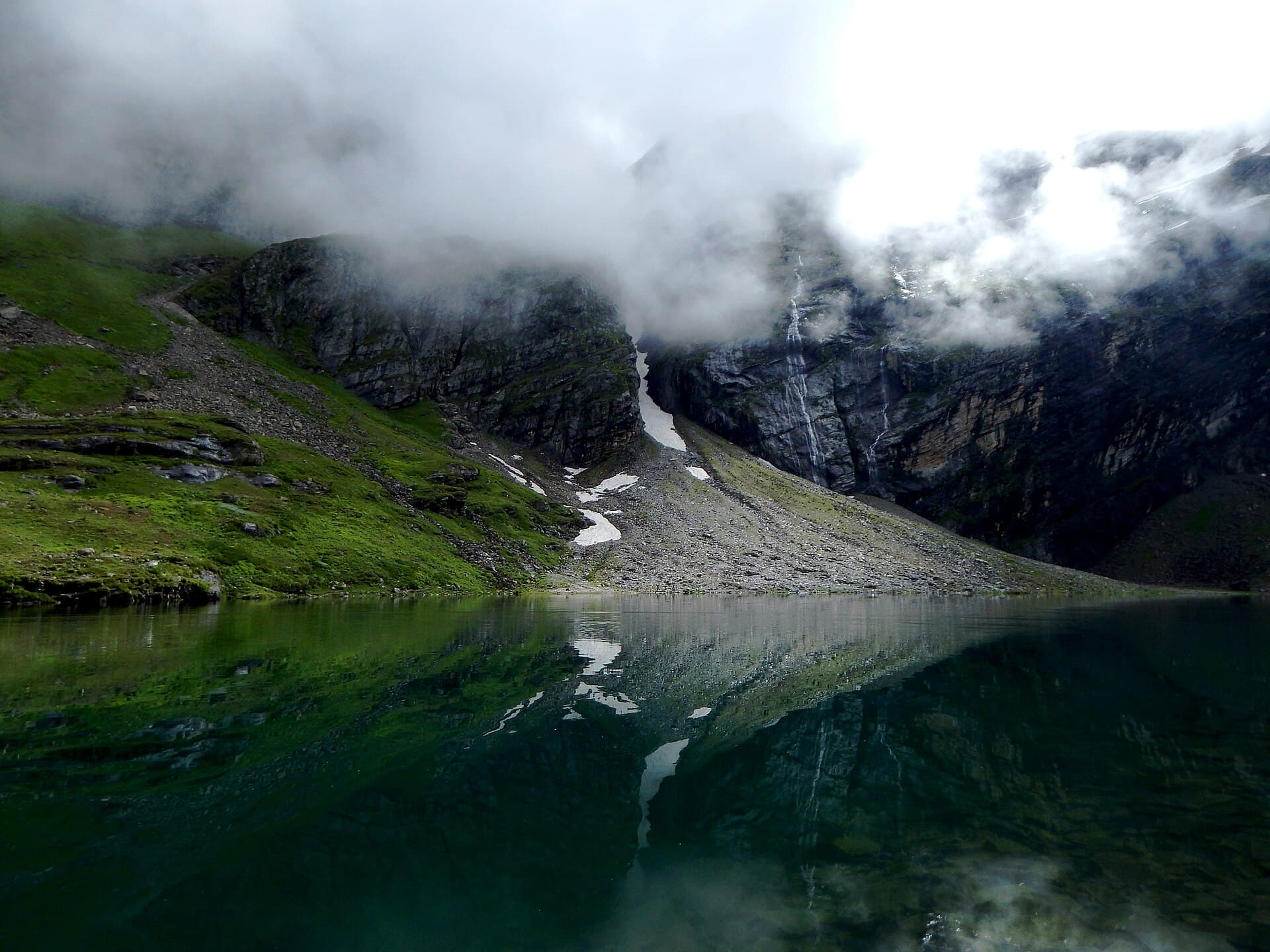The view from Hemkund Sahib, high above Ghangaria in the Garhwal Himalaya